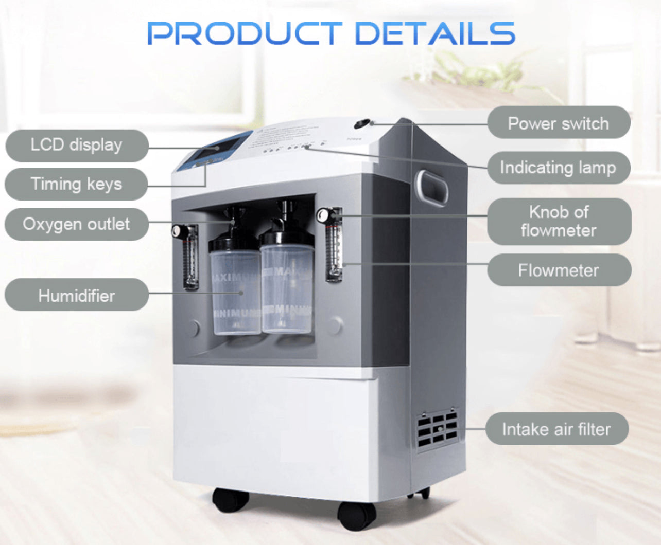 5L Oxygen Concentrator