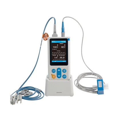 UVC02M 3.5” Veterinary Capnography Monitor - SPO2 PR RESP ETCO2(mainstream)