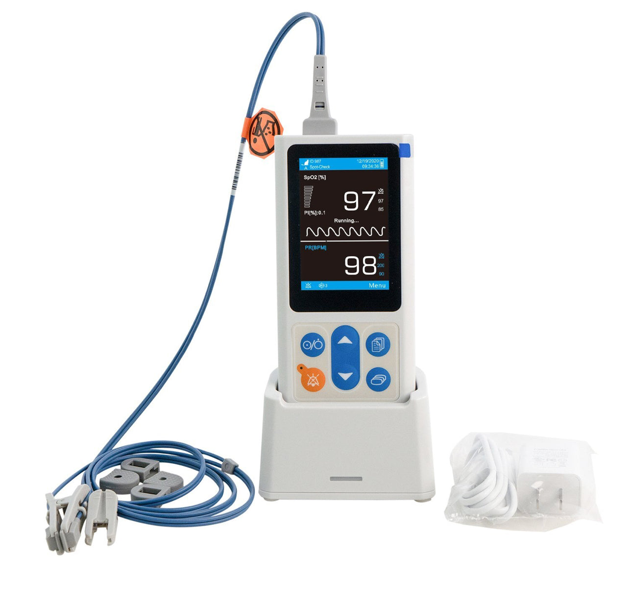 UTP02V 3.5” Veterinary Pulse Oximeter - SPO2 PR RESP