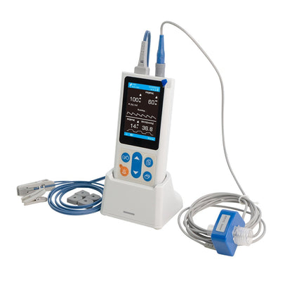 UVC02M 3.5” Veterinary Capnography Monitor - SPO2 PR RESP ETCO2(mainstream)