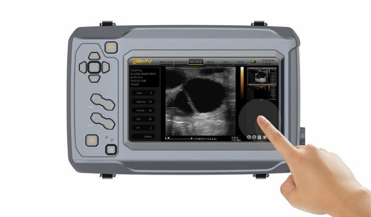 Bestscan S6 Compact Touch Veterinary Ultrasound - Rapid on-farm large animal diagnosis