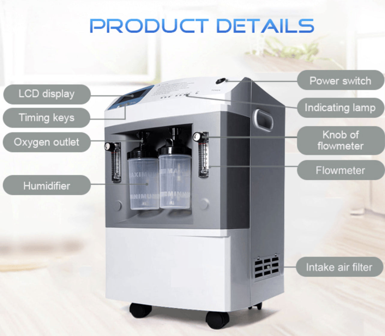 10L Oxygen Concentrator