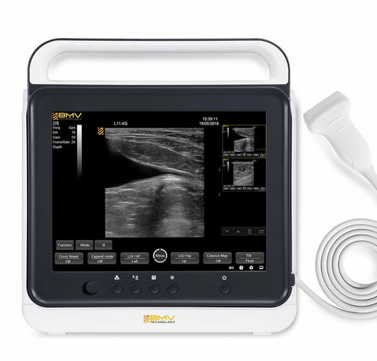 PT50A 15” Veterinary Touchscreen B/W Portable Ultrasound Scanner System