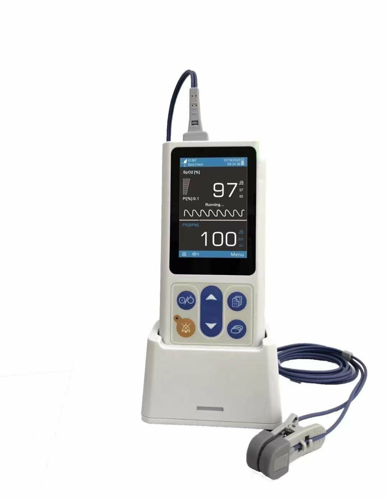 UTP02V 3.5” Veterinary Pulse Oximeter - SPO2 PR RESP